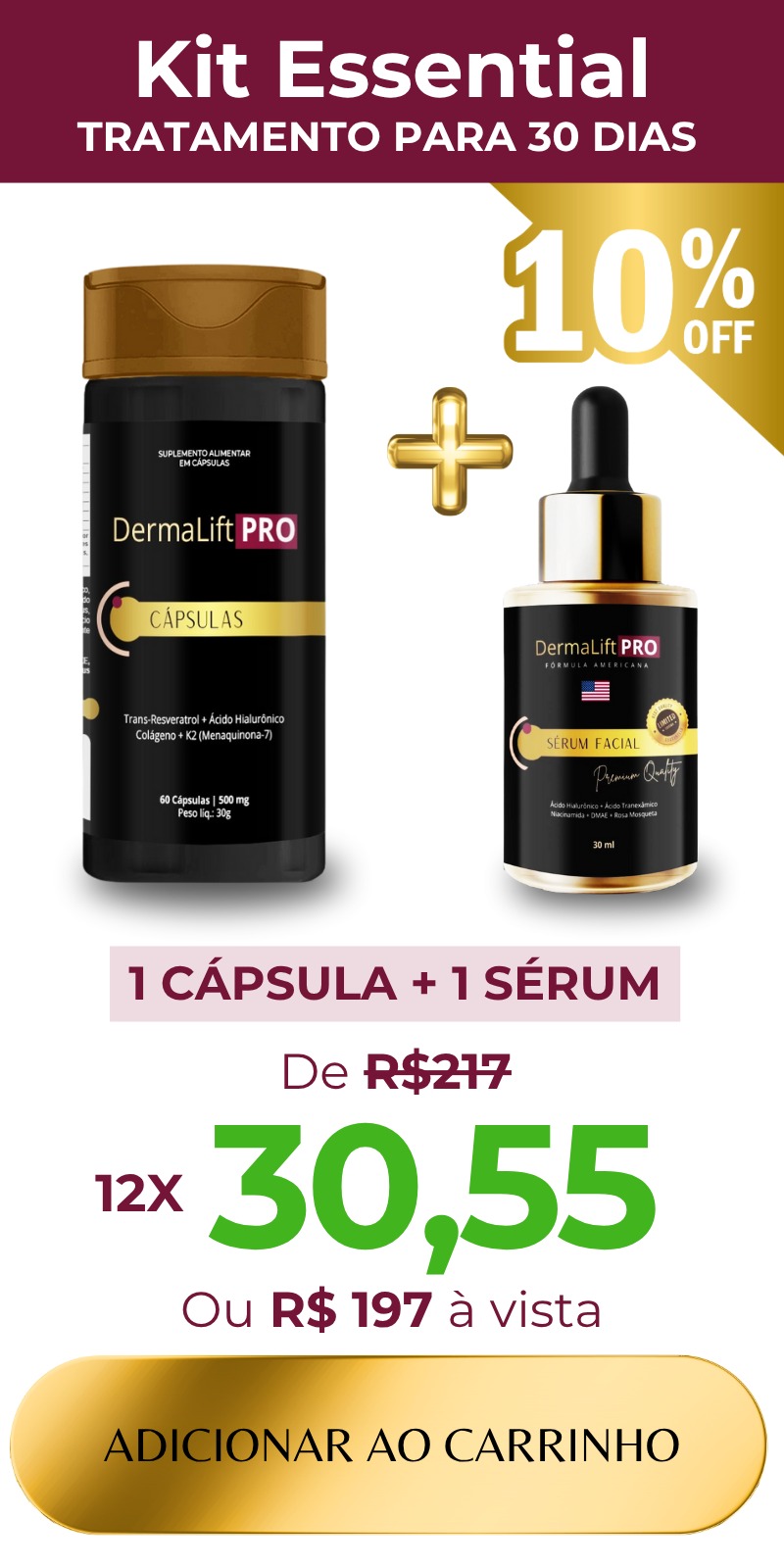 Checkout Derma Lift Pro 1+1